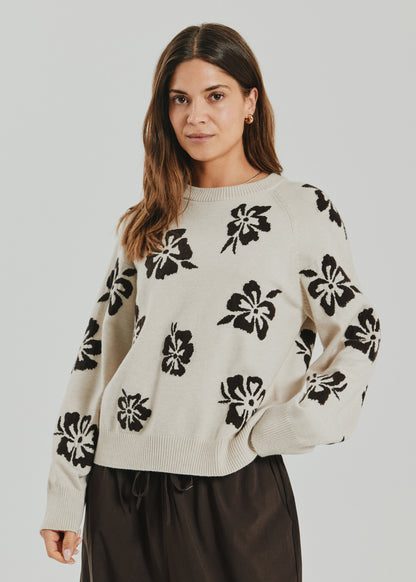 Fqalpi-Pullover Beige