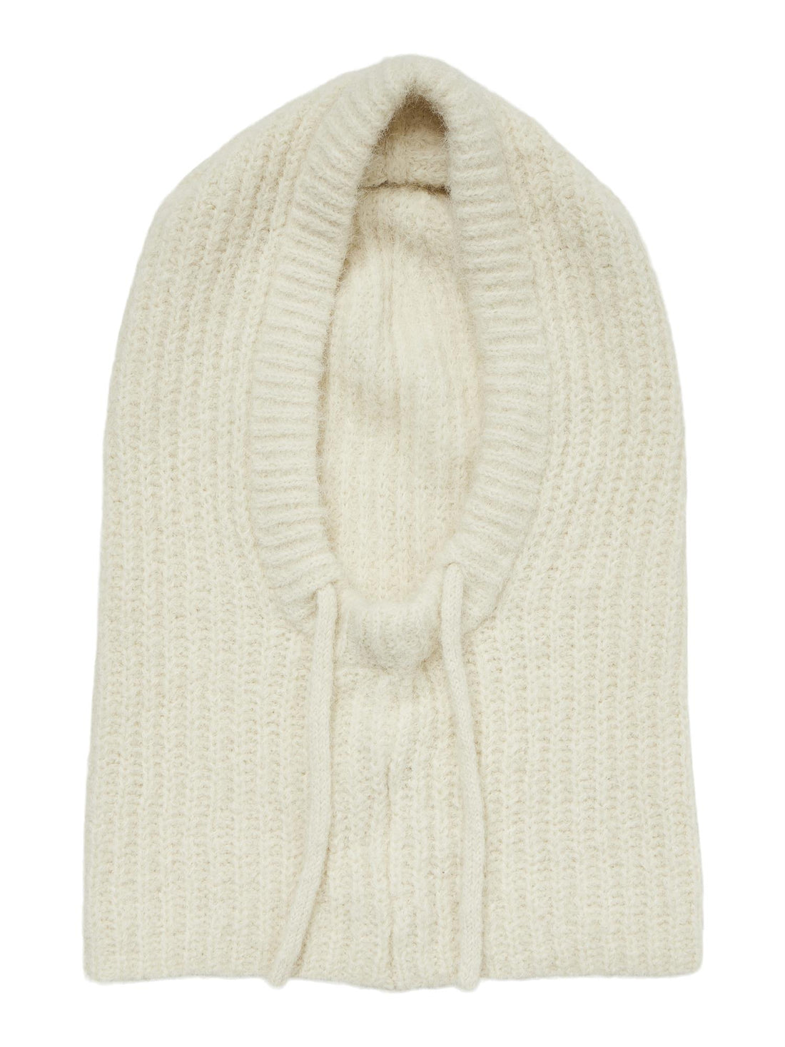 OBJMILU KNIT BALACLAVA Sand