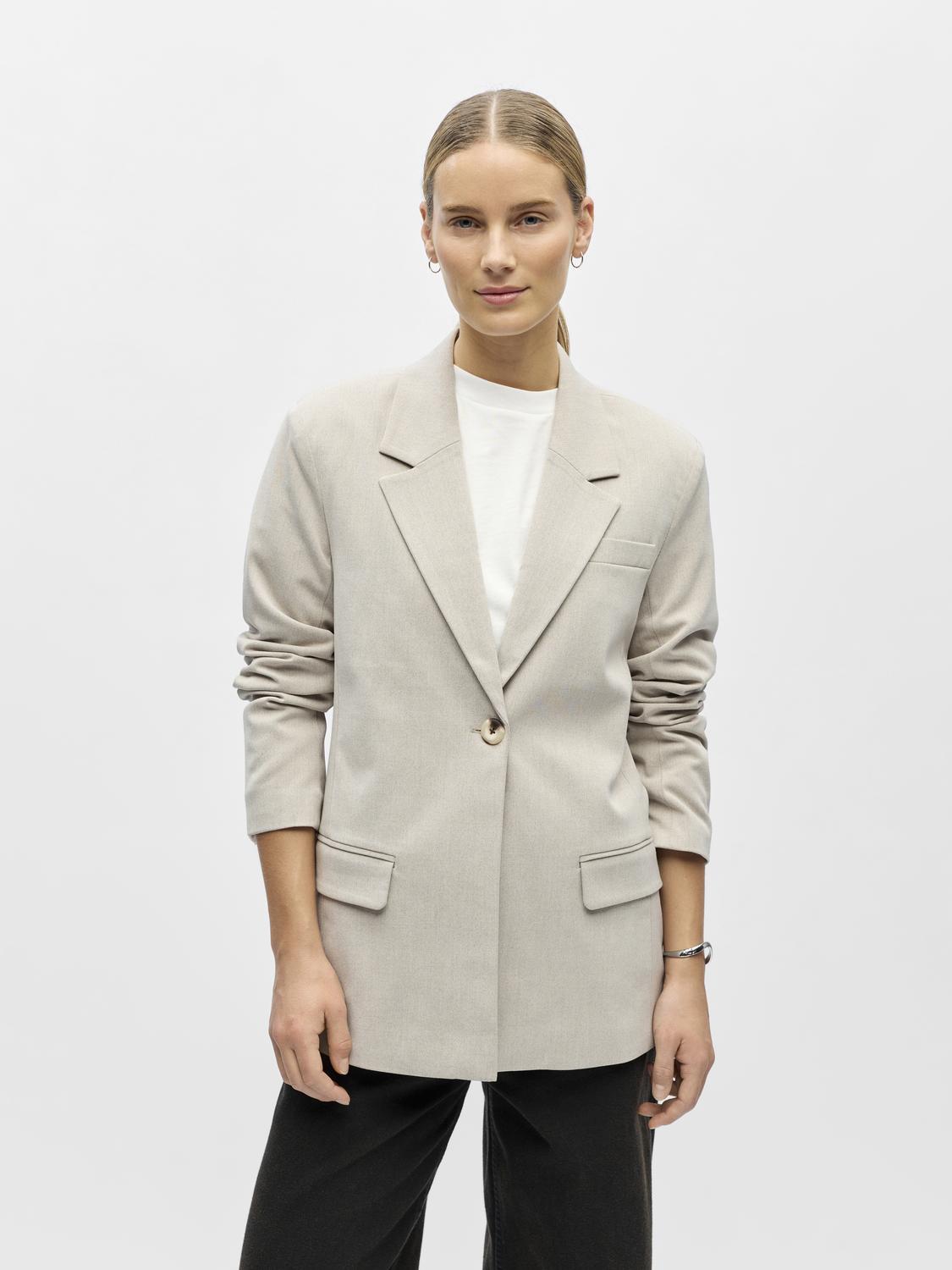Objlisa Lo Blazer Noos Beige