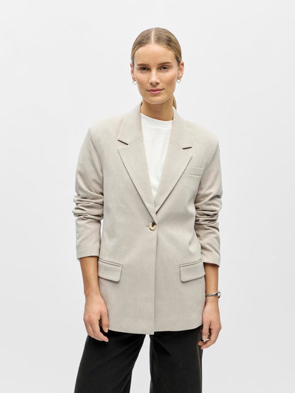 Objlisa Lo Blazer Noos Beige
