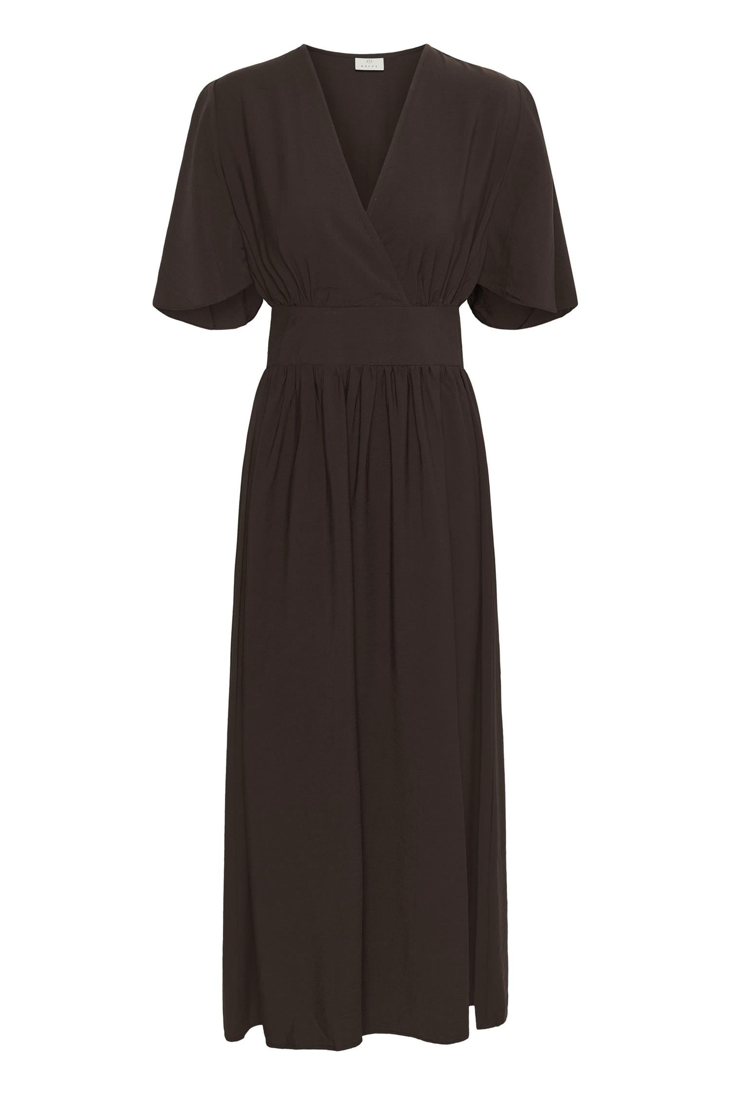 Kasirena Long  Dress Brun