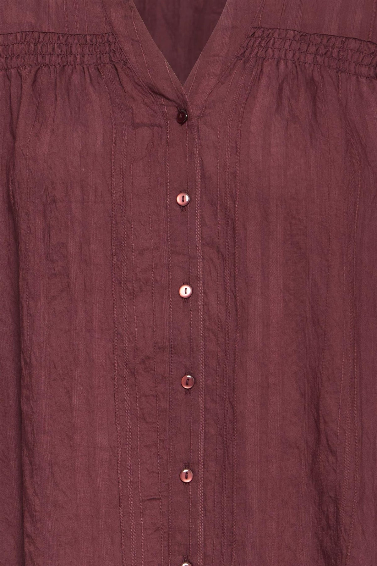 Pzesmee  Shirt Burgunder