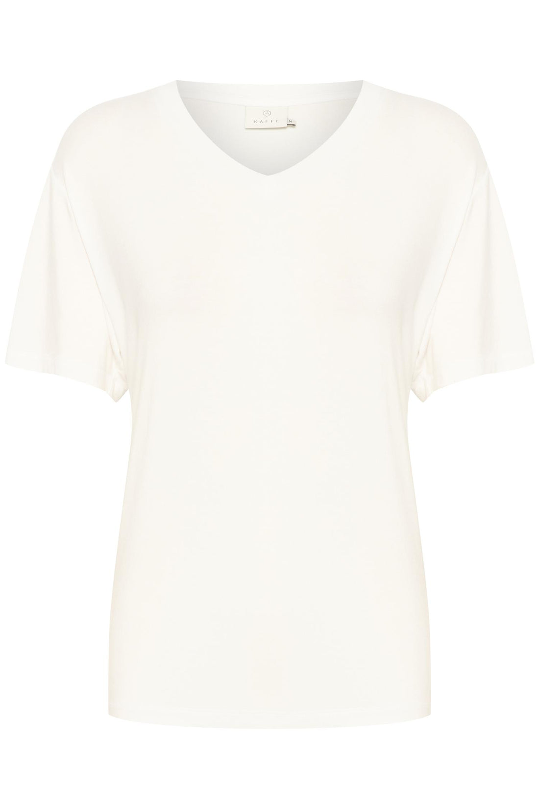 KAfrida V-neck T-Shirt Beige