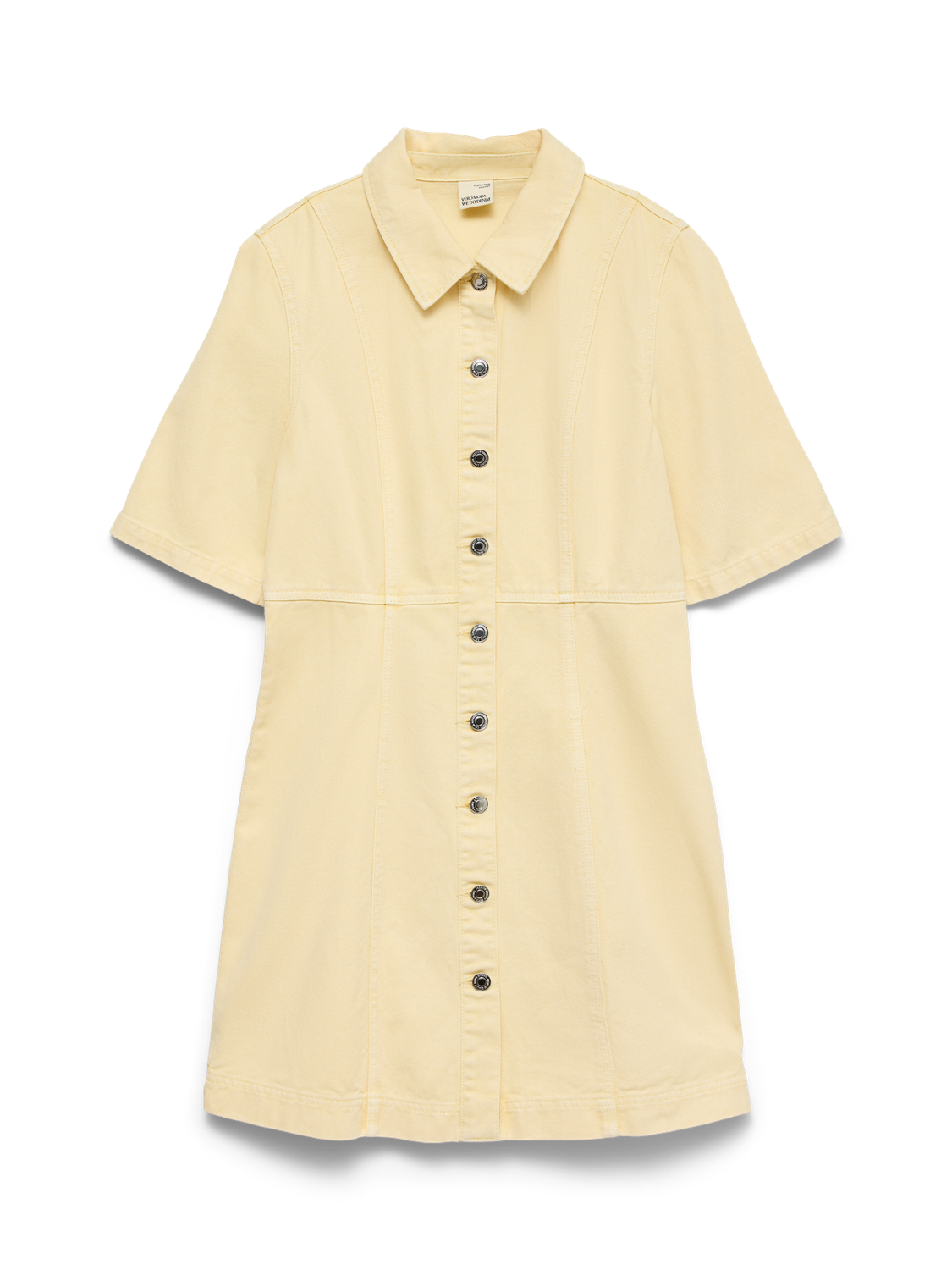 Vmdaisy 2/4 Short Denim Dress Noos Gul