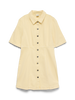 Vmdaisy 2/4 Short Denim Dress Noos Gul