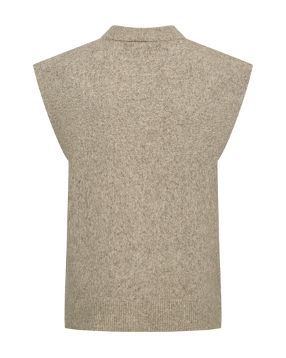 Fqalpa-Vest Beige