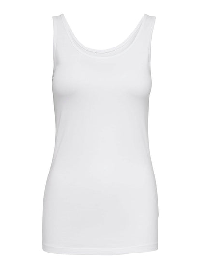 Jdyava S/l Tank Top 180 Jrs Noos Hvit
