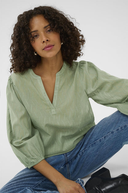 Kagabriela Blouse Grønn