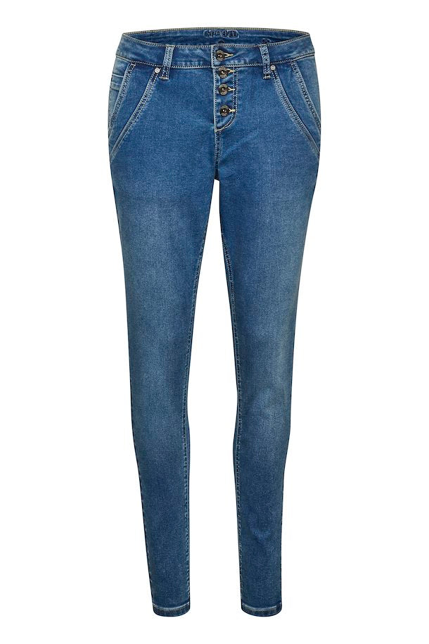 CRSANDY JEANS BAILY FIT Blå