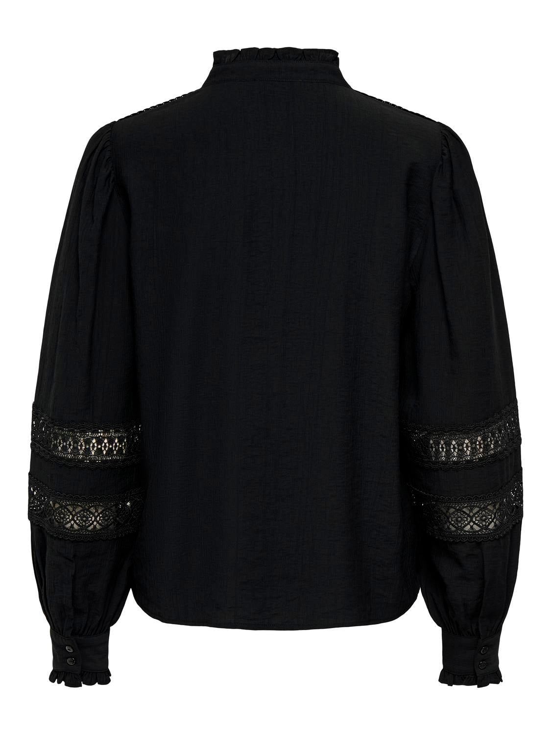 Jdykaro L/s Shirt Wvn Sort