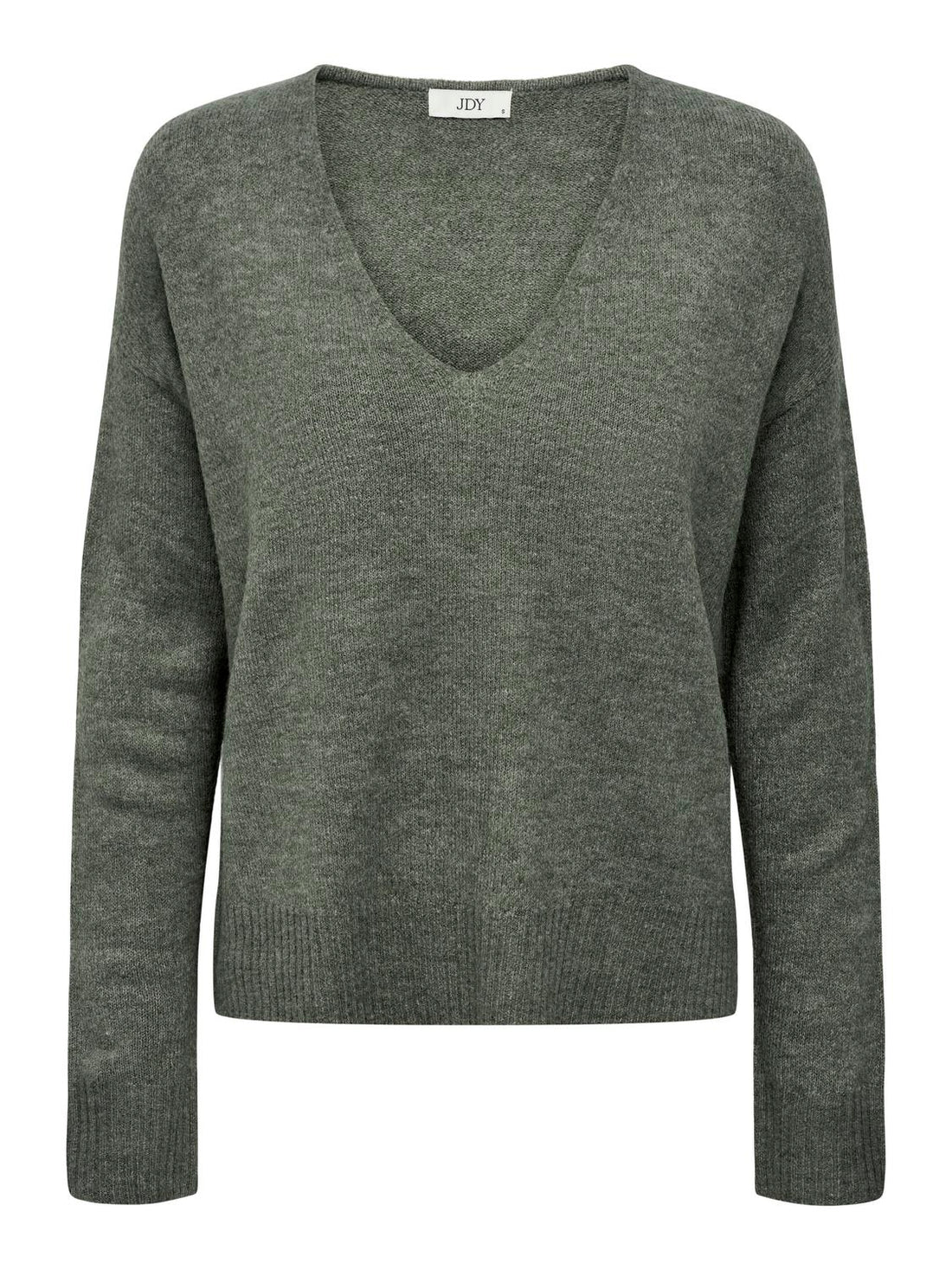 JDYELANORA L/S V-NECK PULLO. KNT Kalamata