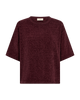 Fqtempo-Pullover Burgunder