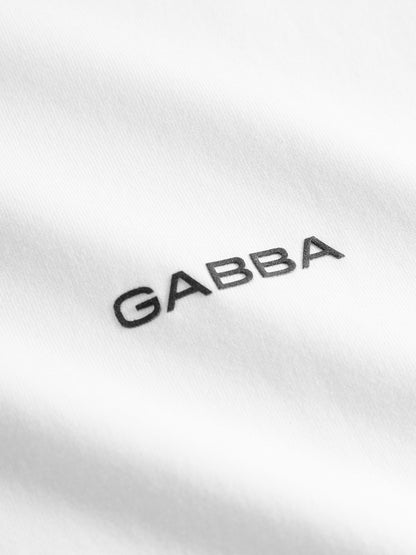 Gabdune Logo Gotssst-Shirt Hvit