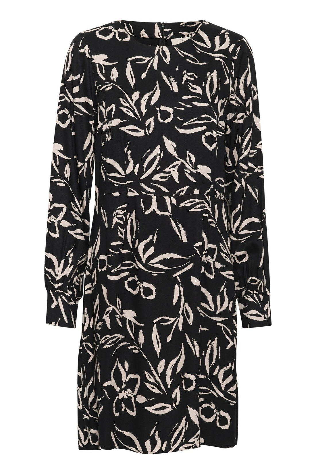 KAforrest Dress Black/Sand Painted Flower