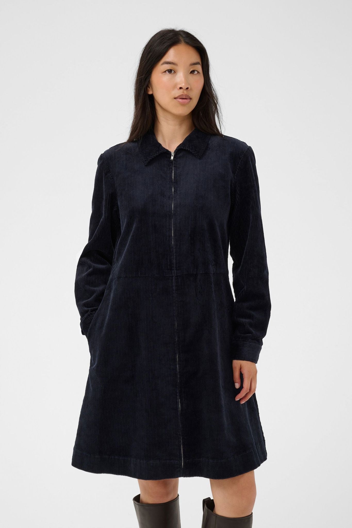 Eyvoranpw Dress Blå