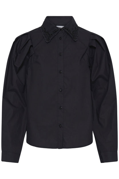 Pzfelora Shirt Sort