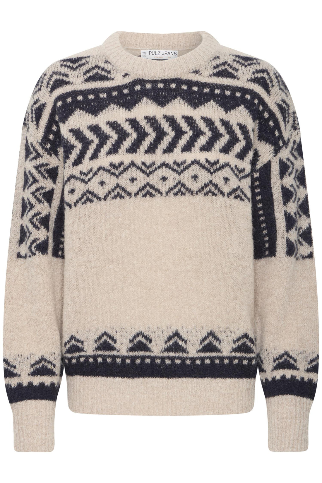 Pzmimi Ls Pullover String Melange