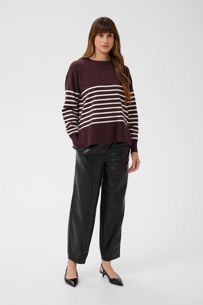 Kalimone Pullover Knit Burgunder