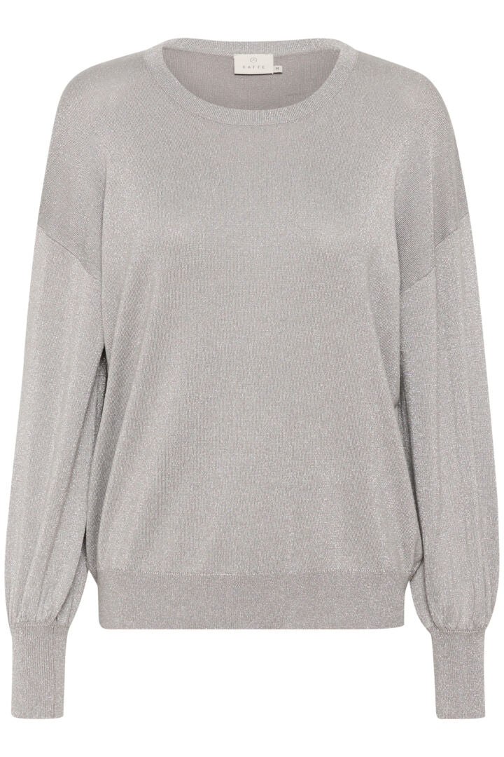 KAregina O-neck knit Sølv