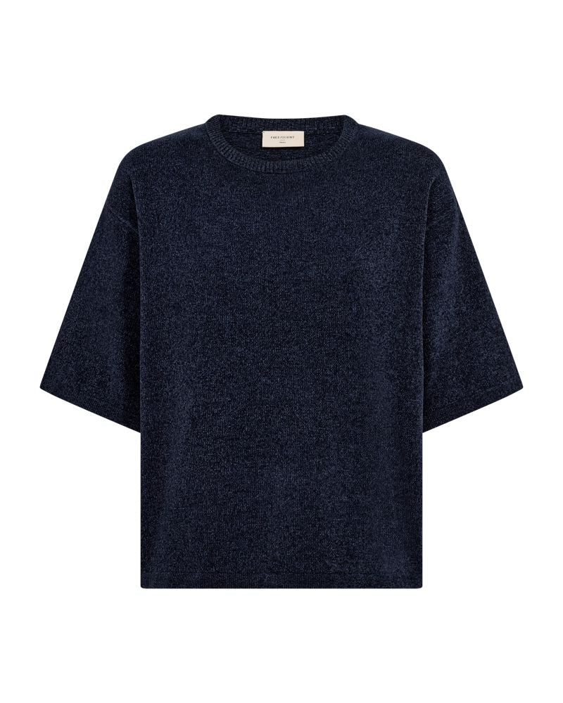 Fqtempo-Pullover Blå