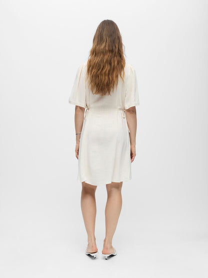 Objsanne S/s Re Short Dress 145 Nd Beige