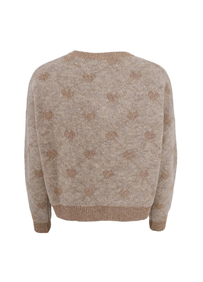 BCHIYA knit cardigan Sand