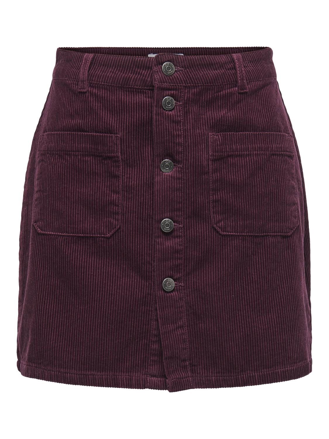 Jdyshiraz Corduroy Skirt Pnt Noos Lilla