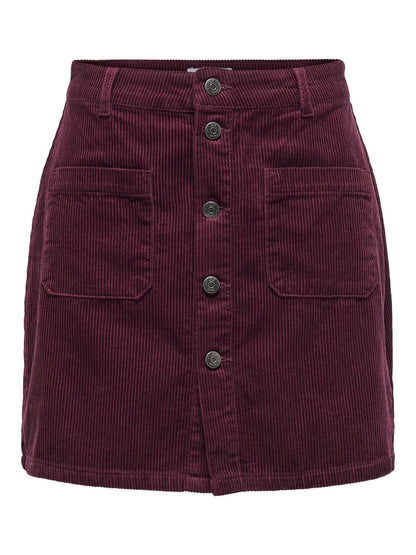 Jdyshiraz Corduroy Skirt Pnt Noos Lilla