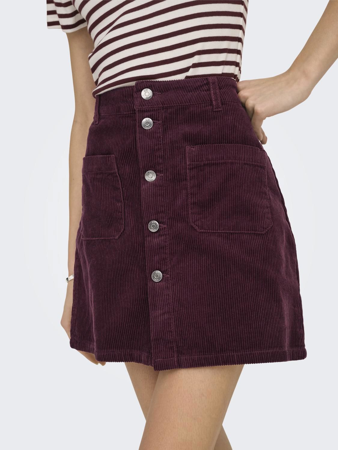 Jdyshiraz Corduroy Skirt Pnt Noos Lilla