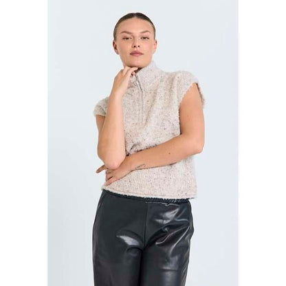 FQGRSNEMES-WAISTCOAT Beige