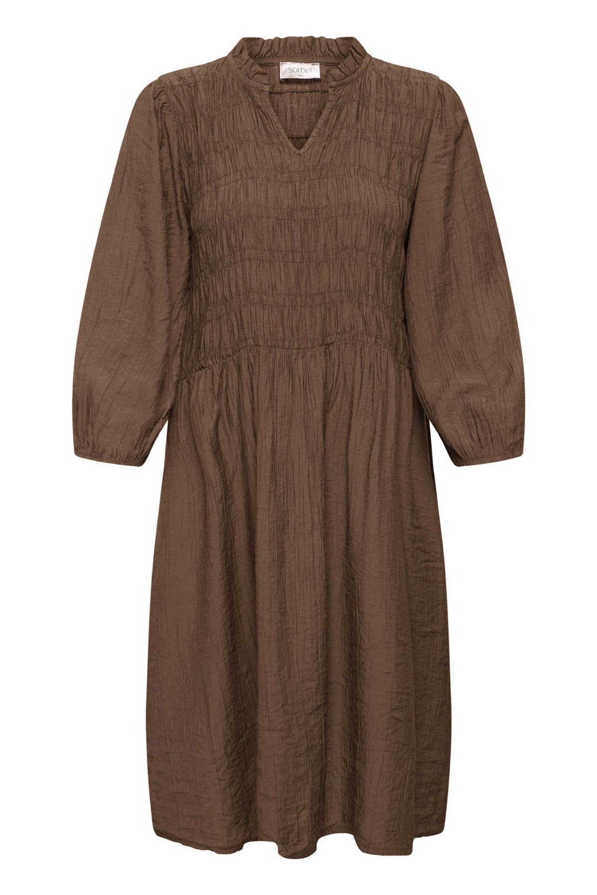 Sbxgohar Solid Dress Brun