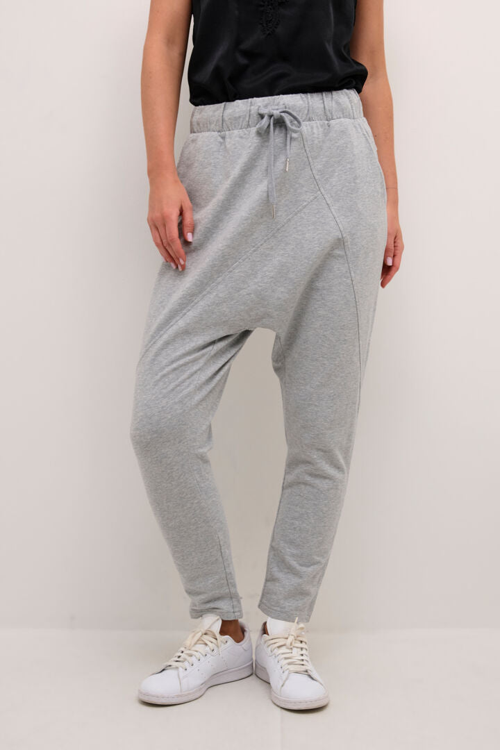 CRBEKY SWEATPANT Lys Grå Melert