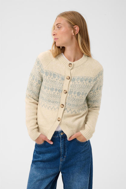 Charmainepw Cardigan Beige