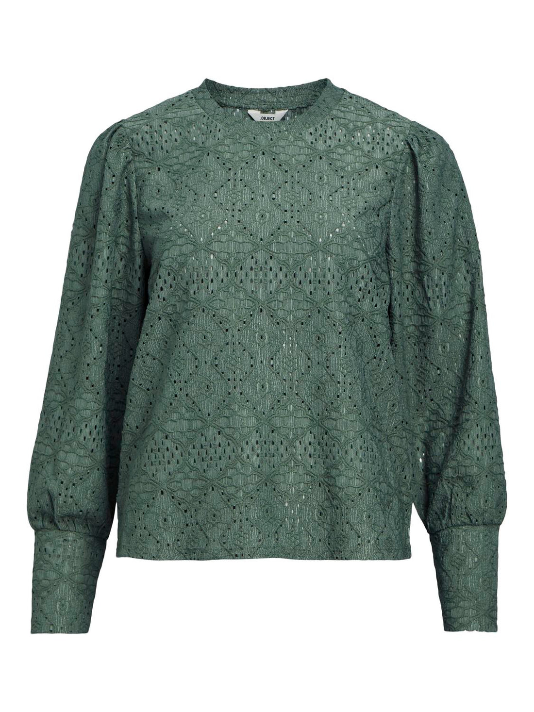 Objfeodora L/s Top Noos Mørkegrønn