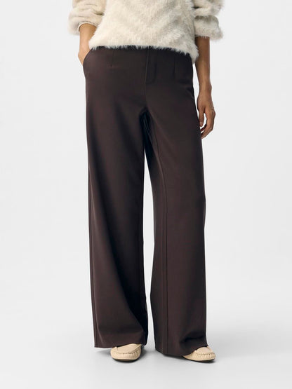 Objlisa Wide Pant Noos Brun