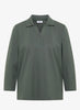 Solid polo w/buttons Grønn
