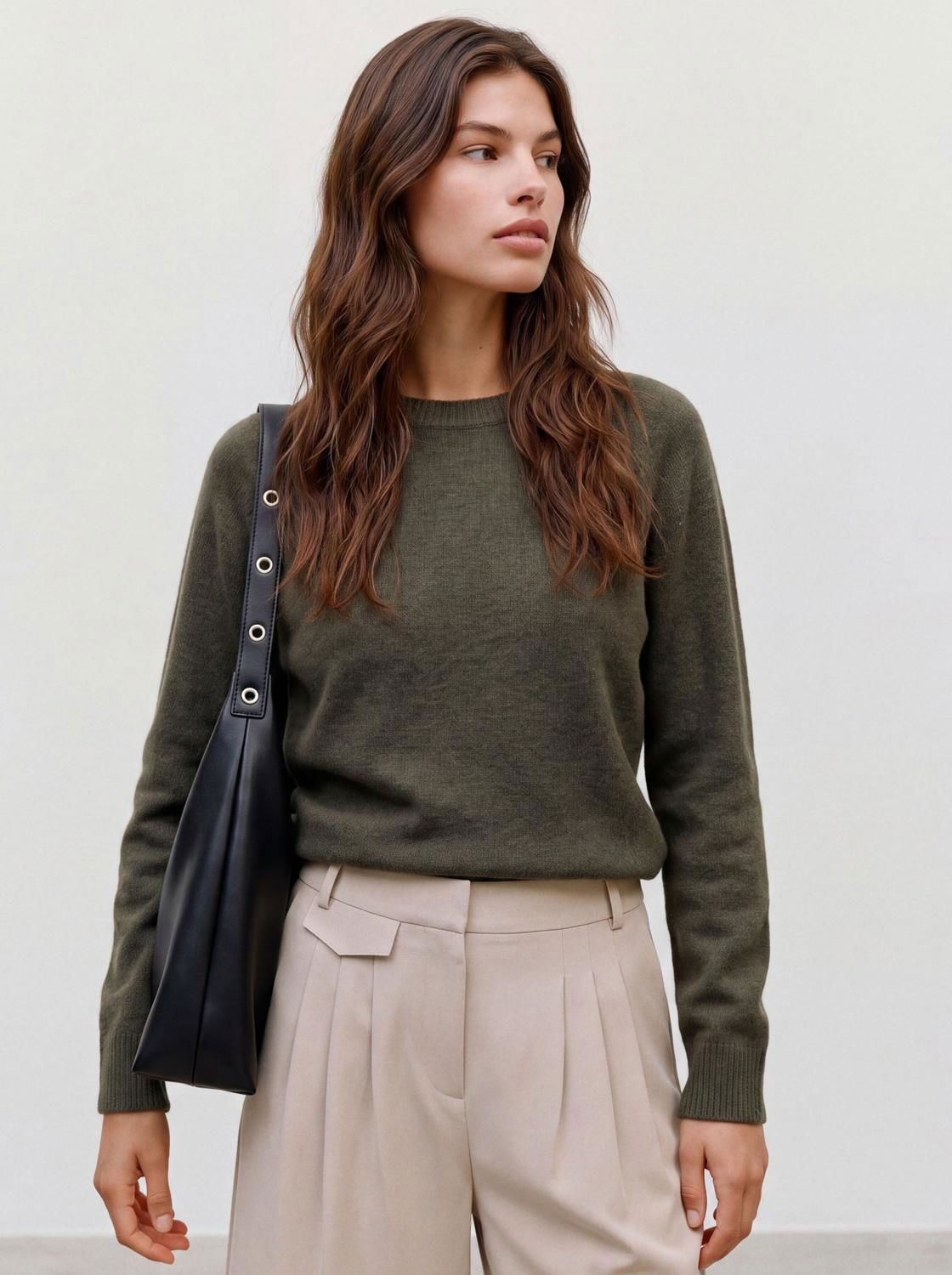 Vmdoffy Ls O-Neck Blouse Ga Noos Grønn