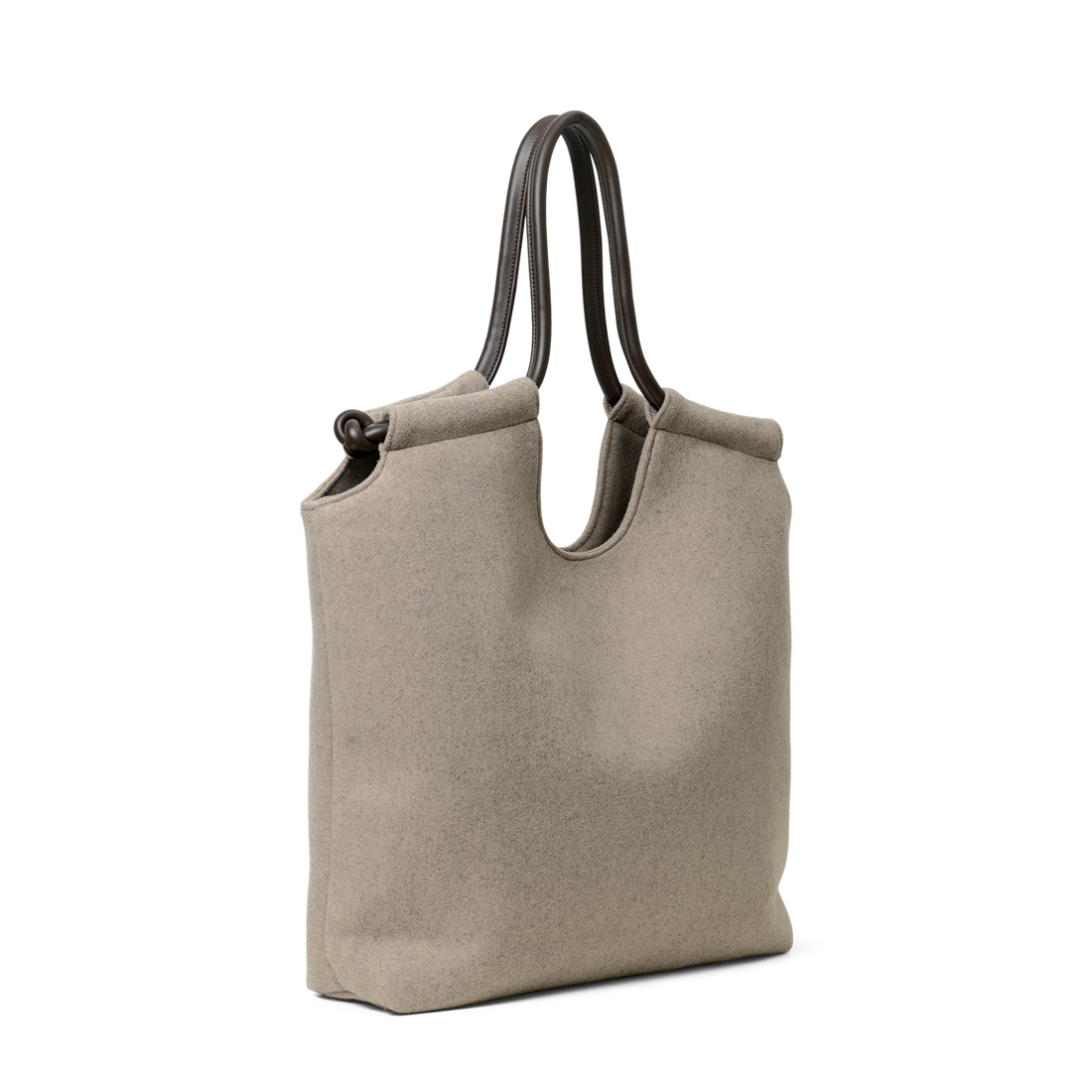 Day Woolen Tote Beige