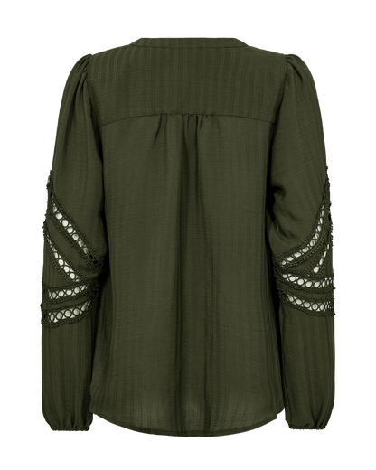 FQSHU-BLOUSE Grønn