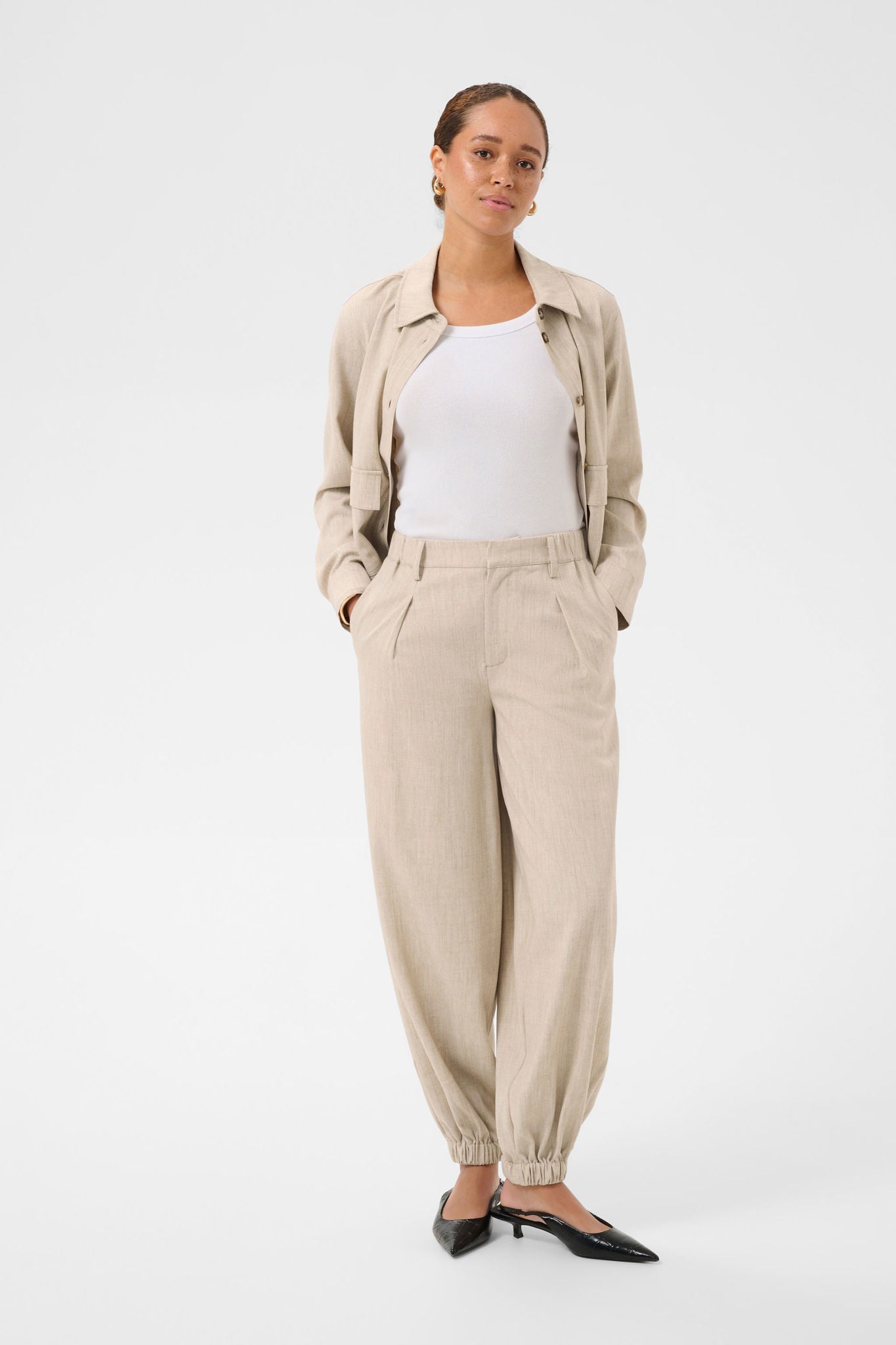 Kaomila Harem Pants Beige