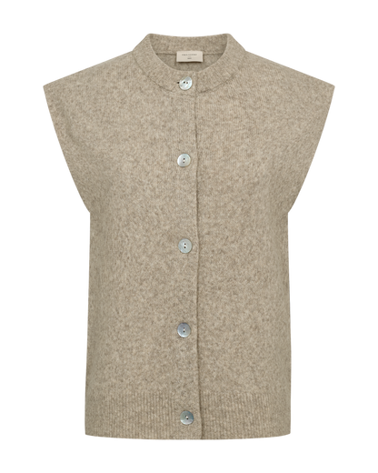 Fqalpa-Vest Beige
