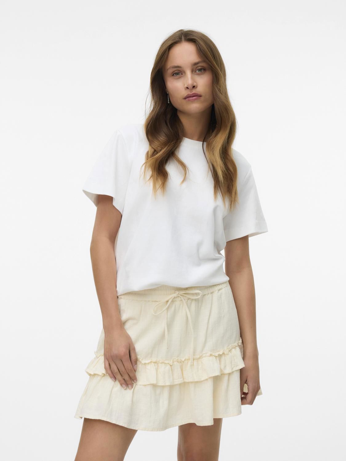 Vmmie Skort Wvn Exp Sb5 Beige