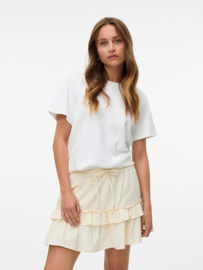 Vmmie Skort Wvn Exp Sb5 Beige