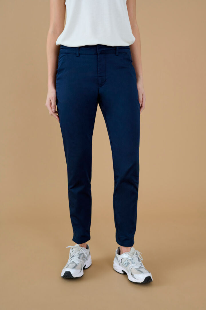 KAlea 7/8 Chino Pant Midnight Marine