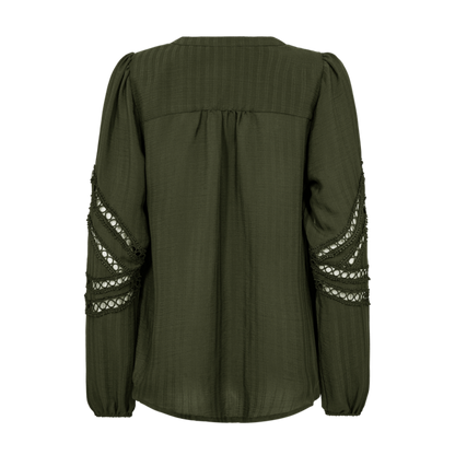 FQShu-blouse Grønn