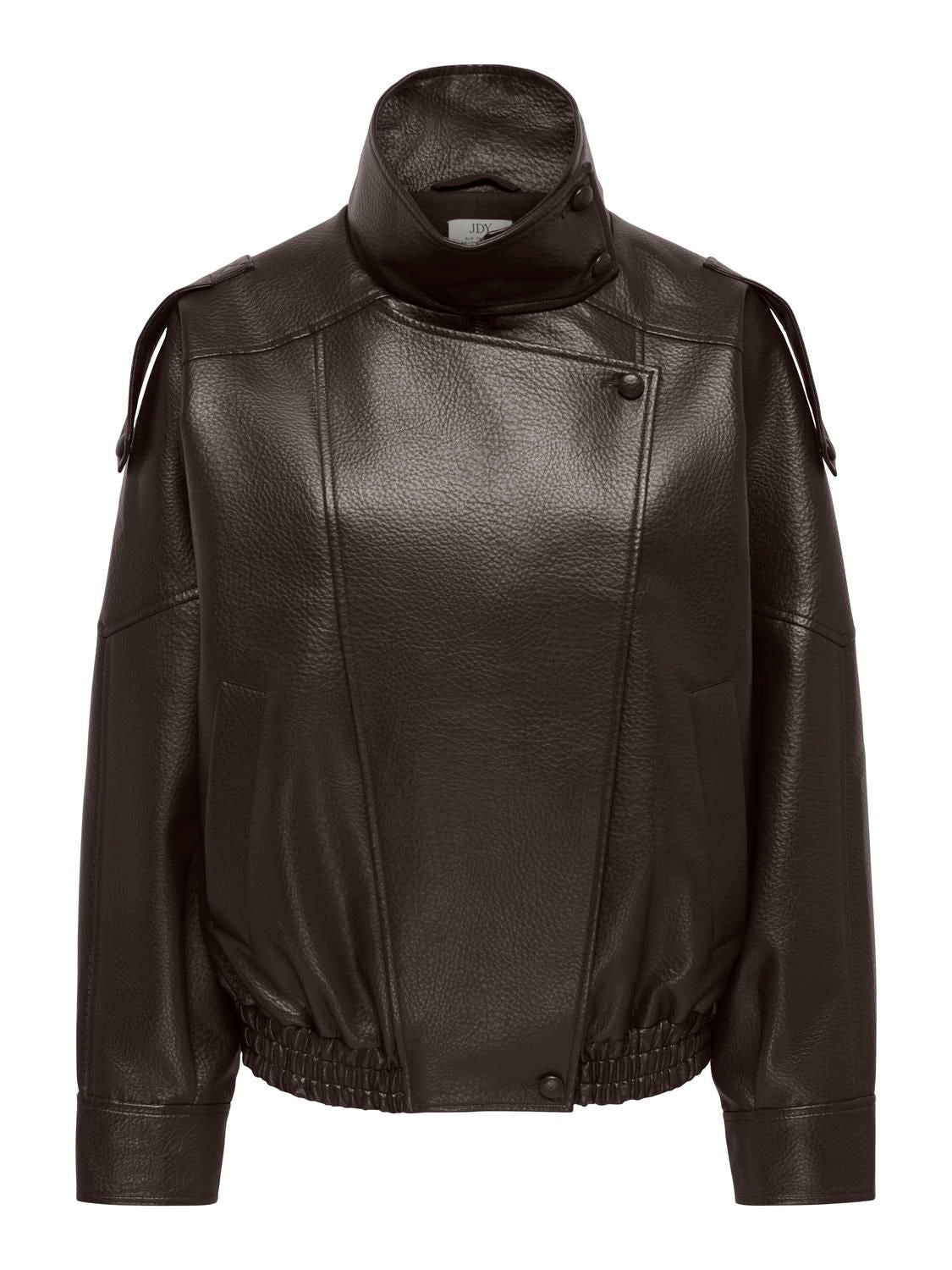 Jdyraye Pu Oversized Bomber Jacket Pnt Brun