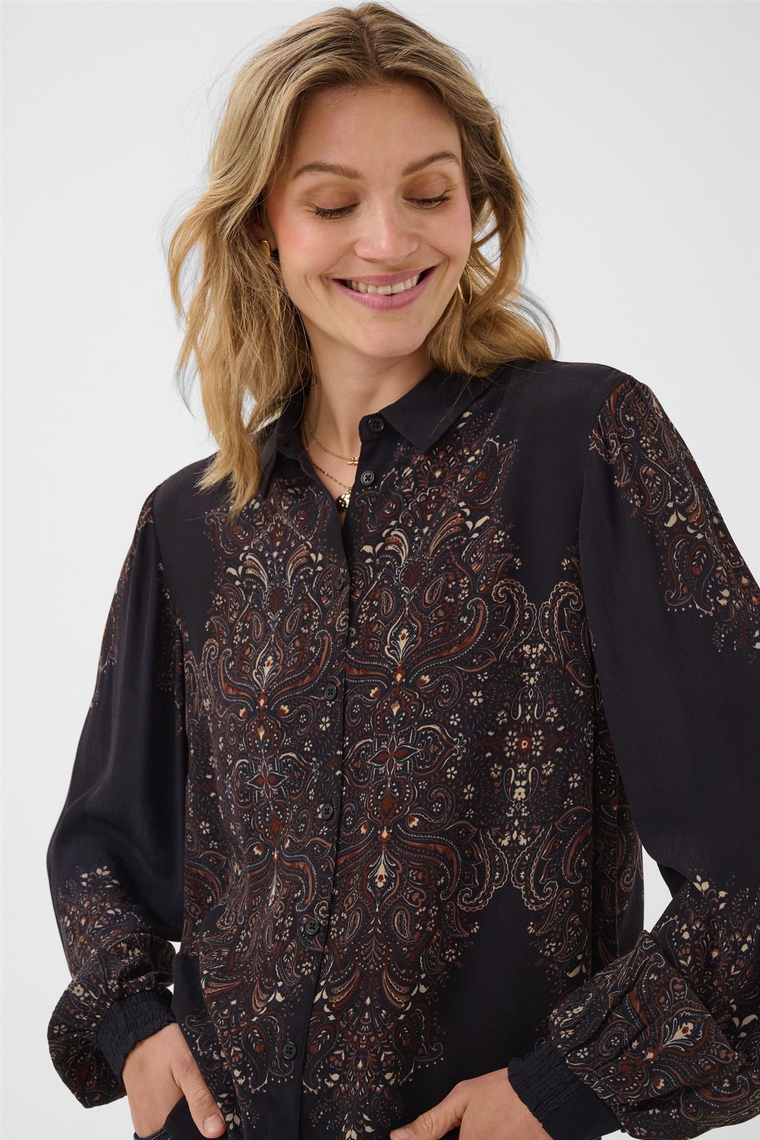 Crjosia Blouse Sort