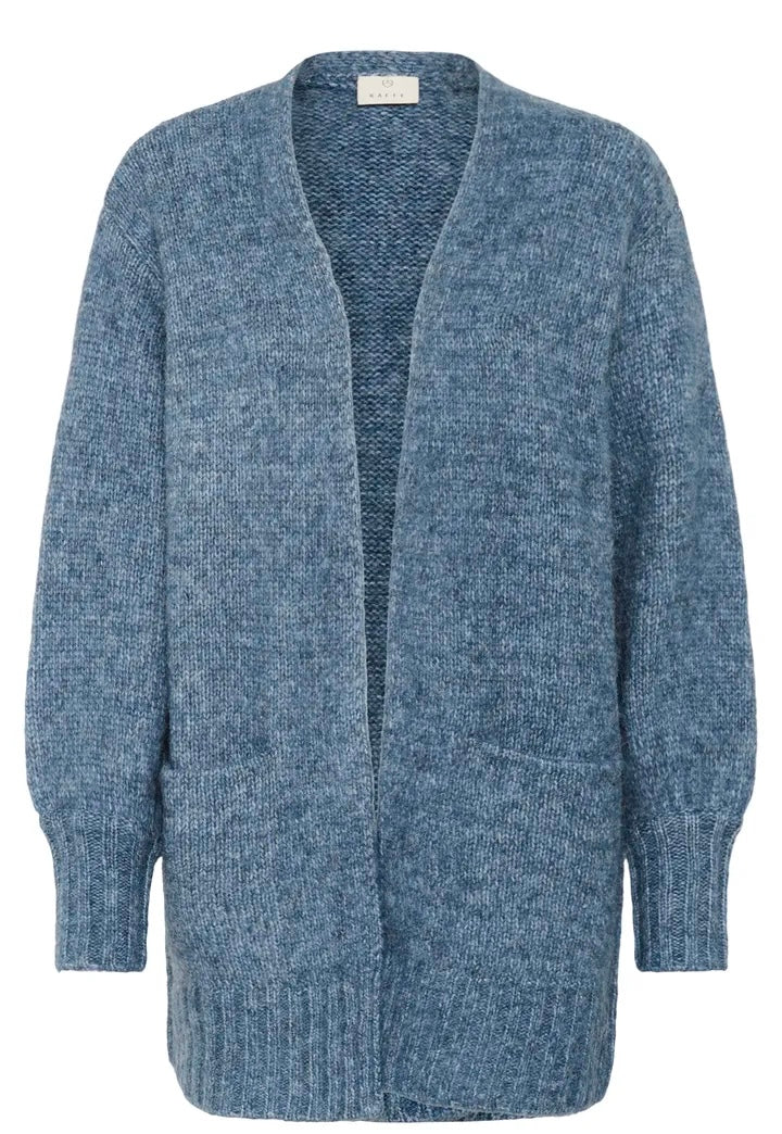 Katrina Knit Cardigan Bering Sea Melange