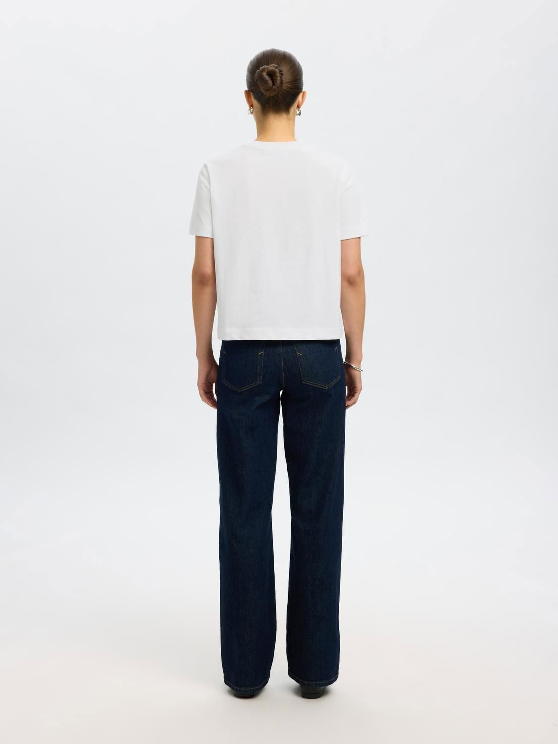 Slwessential Ss Boxy Tee Noos Hvit