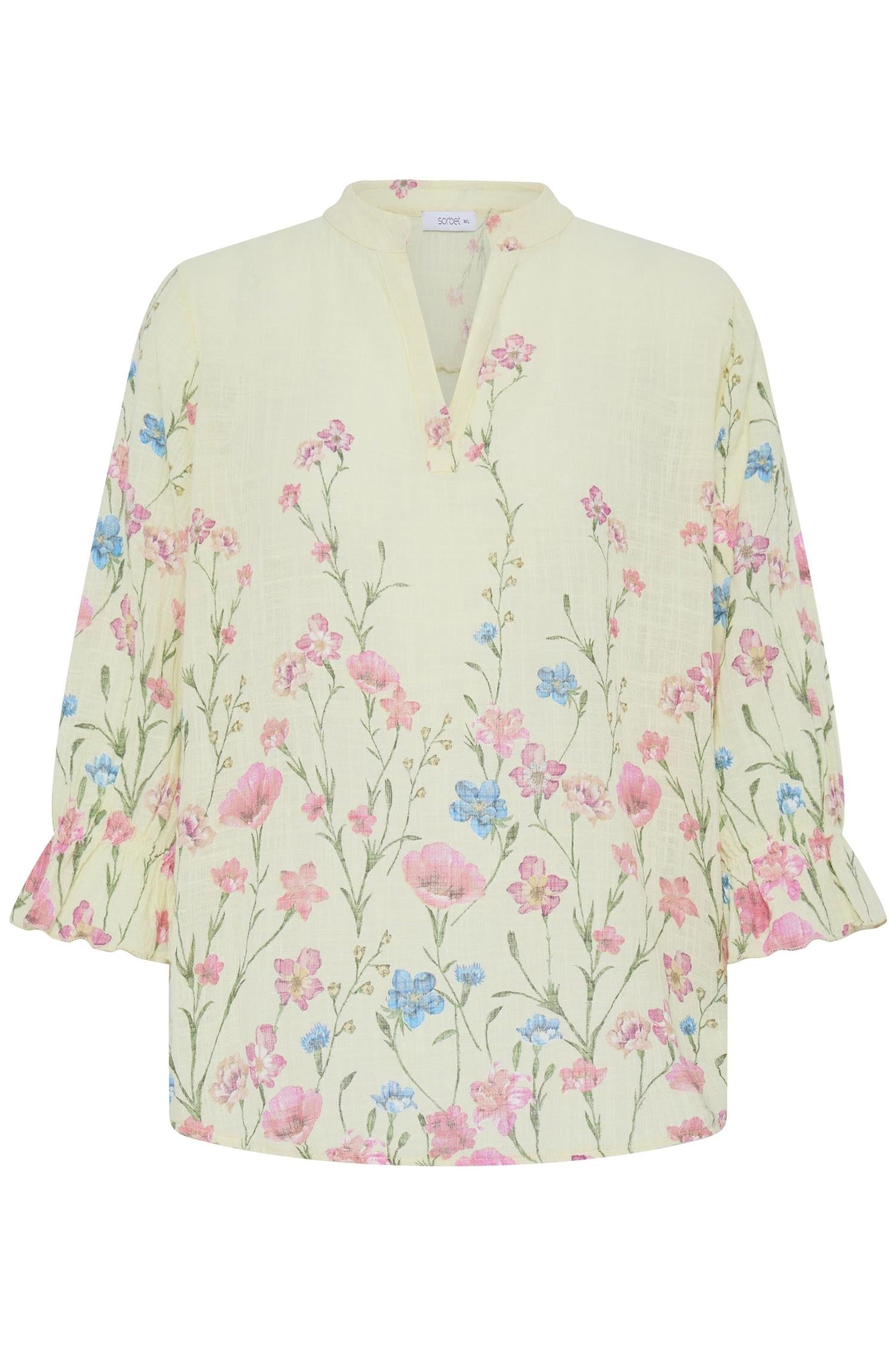 Sbxalexa Fbo G Blouse Beige